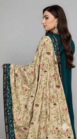 Luxury Chiffon Unstitched 3pc Suit Collection By karimi Store D-6