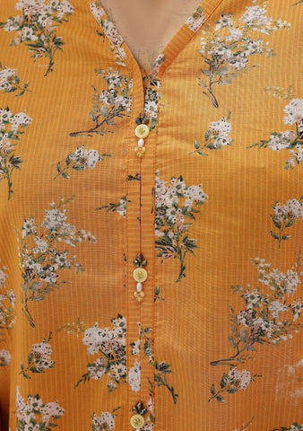 Bin Saeed Co-Ords Printed Lawn 2 Piece Coll"24 Stitched D-02