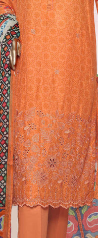 Anmol Print & Embroidered Chikankari Lawn Coll'24 D-01