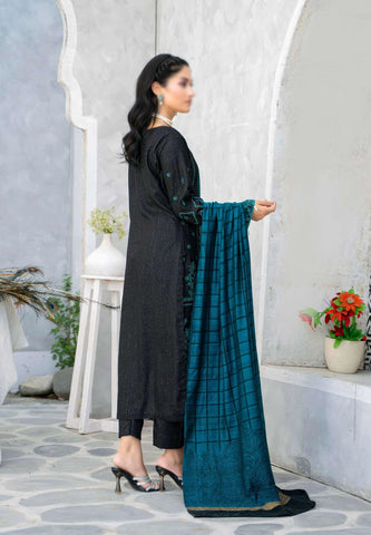 Shabnam Fancy Emb Winter With Shawl Coll:24 By Sobia Waseem D-01