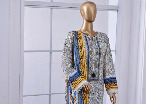 Sadabahar Printed Lawn Coll:24 Vol-8 D.01