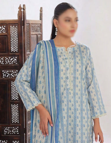Tresor Separates Collection Unstitched 3Pcs By Saphron D-01