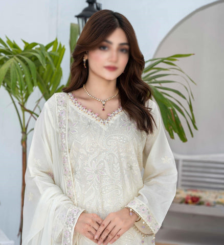 Zamda Exclusive Summer Coll"24 VOL-IV Semi-Stitched D-01