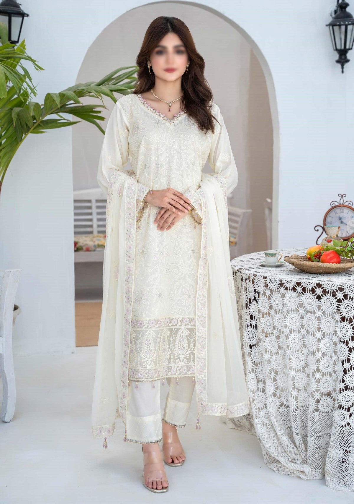 Zamda Exclusive Summer Coll"24 VOL-IV Semi-Stitched D-01