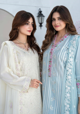 Zamda Exclusive Summer Coll"24 VOL-IV Semi-Stitched D-01