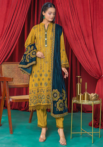 Momina 0.2 Fancy Winter Fabric Collection:24 By Sobia Waseem D-02