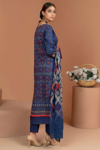 Marwa Semi Formal Embroidered Lawn Collection'24 D-02