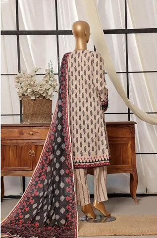 SADABAHAR Printed Lawn Coll"24 Vol 7-D 02- STITCHED 3 PIECE