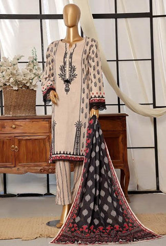 SADABAHAR Printed Lawn Coll"24 Vol 7-D 02- STITCHED 3 PIECE