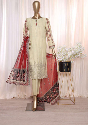 Anmol Print & Embroidered Chikankari Lawn Coll'24 D-02