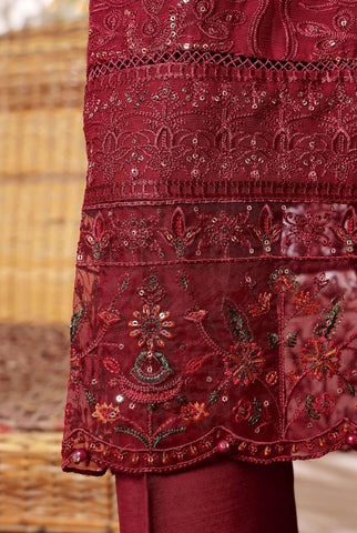 Afsanay Vol.6  Luxury Emb Chiffon Pret d-02