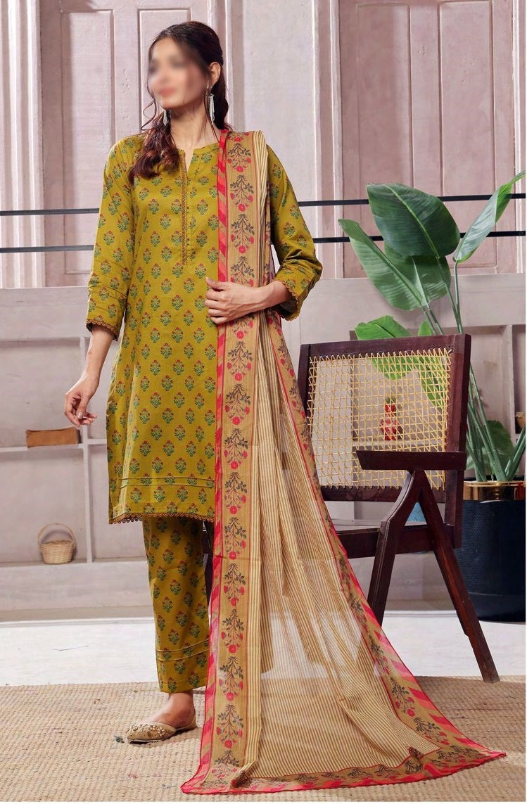 Tresor Separates Collection Unstitched 3Pcs By Saphron D-03