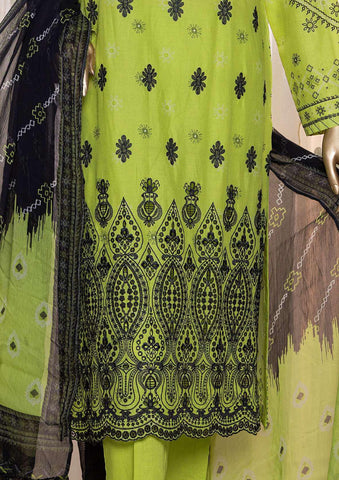Anmol Print & Embroidered Chikankari Lawn Coll'24 D-03