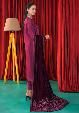 Momina 0.2 Fancy Winter Fabric Collection:24 By Sobia Waseem D-03