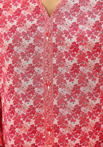 Bin Saeed Co-Ords Printed Lawn 2 Piece Coll"24 Stitched D-03