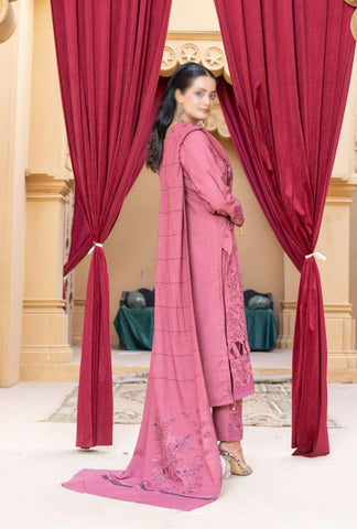 Haad E Nazar Fancy Winter Fabric With Shawl Coll:24 By Sobia Waseem D-03