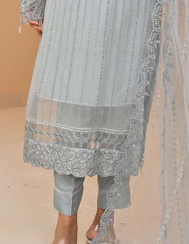 D-03 Elaine Luxury Embroidered Chiffon Collection'23 By Soghat Un-Stitched