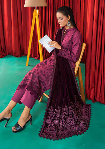 Momina 0.2 Fancy Winter Fabric Collection:24 By Sobia Waseem D-03