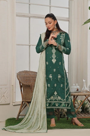 Nirvana Embroidered Luxury Cotton Coll:24 By Soghat-03