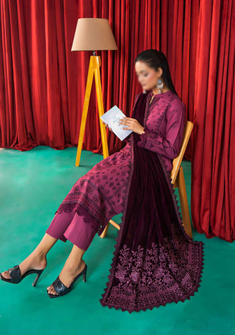 Momina 0.2 Fancy Winter Fabric Collection:24 By Sobia Waseem D-03