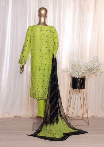 Anmol Print & Embroidered Chikankari Lawn Coll'24 D-03