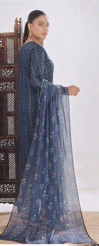 Tresor Separates Collection Unstitched 3Pcs By Saphron D-04