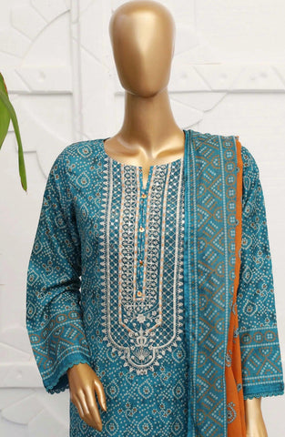 Sadabahar Embroidered Lawn Pret Coll'24 Vol 01 D-04