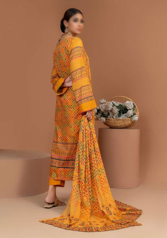 Marwa Semi Formal Embroidered Lawn Collection'24 D-04