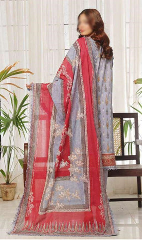 Saphron Urbane Premium Lawn Collection Un Stitched 3 Piece D-04