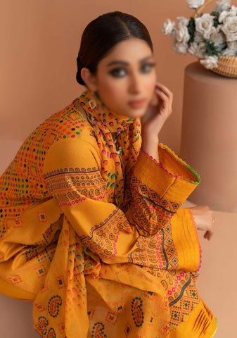 Marwa Semi Formal Embroidered Lawn Collection'24 D-04
