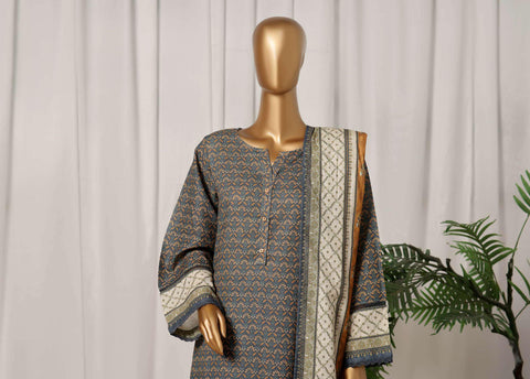 Sadabahar Khaddar Printed Coll: Ready To Wear D-04