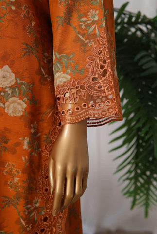 Sadabahar Emb Print Khaddar Coll: Reay To Wear D-04