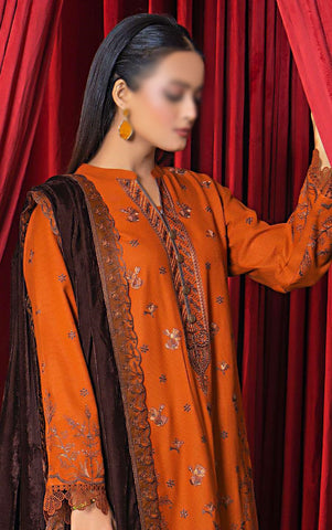 Momina 0.2 Fancy Winter Fabric Collection:24 By Sobia Waseem D-04