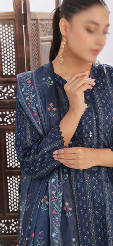 Tresor Separates Collection Unstitched 3Pcs By Saphron D-04