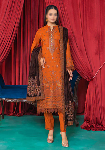 Momina 0.2 Fancy Winter Fabric Collection:24 By Sobia Waseem D-04