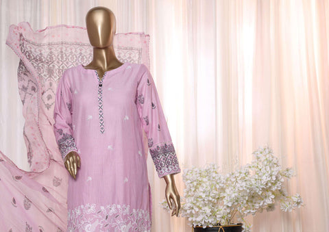 Anmol Print & Embroidered Chikankari Lawn Coll'24 D-05