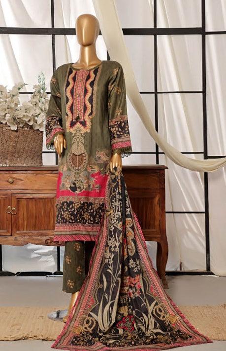 SADABAHAR Printed Lawn Coll"24 Vol 7-D 05- STITCHED 3 PIECE
