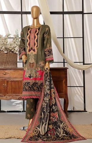 SADABAHAR Printed Lawn Coll"24 Vol 7-D 05- STITCHED 3 PIECE