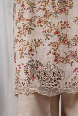 Sadabahar Emb Print Khaddar Coll: Reay To Wear D-05