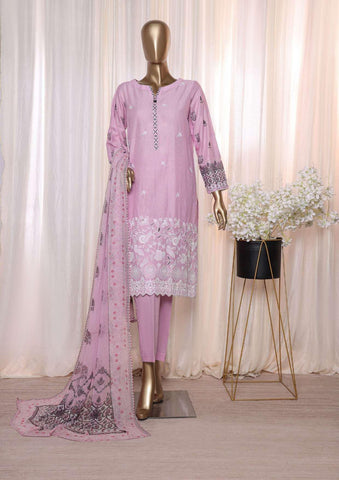 Anmol Print & Embroidered Chikankari Lawn Coll'24 D-05