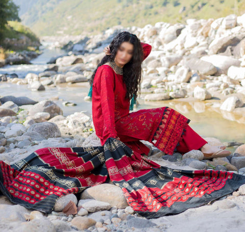 Shah Man Dhanak Zari Fancy Emb Coll:24 By Sobia Waseem D-05