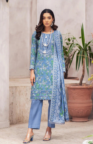 Cutwork Bliss Lawn Dupatta Edition Vol-Three ALZOHAIB D-06