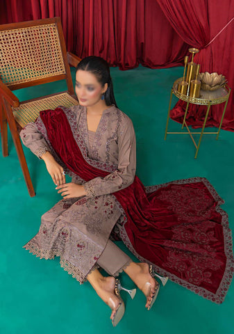 Momina 0.2 Fancy Winter Fabric Collection:24 By Sobia Waseem D-06