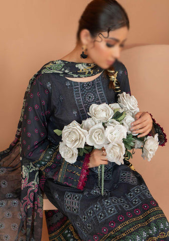 Marwa Semi Formal Embroidered Lawn Collection'24 D-06