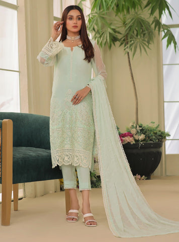 D-06 Izhar Luxury Embroidered Chiffon Collection'23 By Soghat Un-Stitched 3 Piece