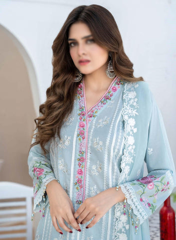 Zamda Exclusive Summer Coll"24 VOL-IV Semi-Stitched D-06