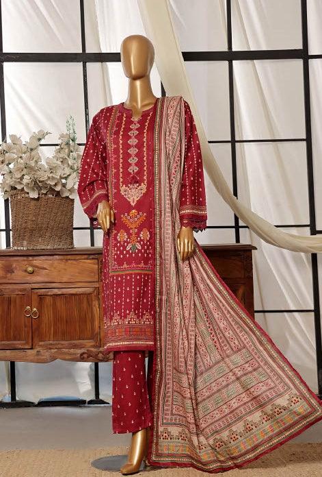 SADABAHAR Printed Lawn Coll"24 Vol 7-D 06- STITCHED 3 PIECE