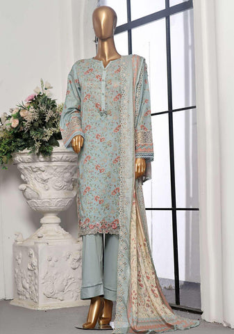 Sadabahar Print & Embroidered Cutwork Lawn Collection'24 d-06