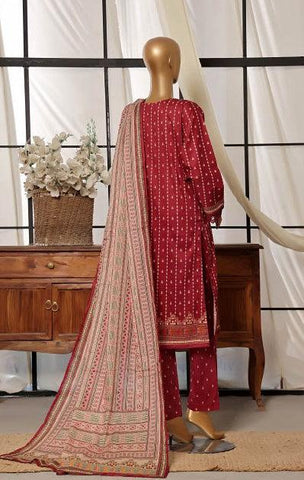 SADABAHAR Printed Lawn Coll"24 Vol 7-D 06- STITCHED 3 PIECE