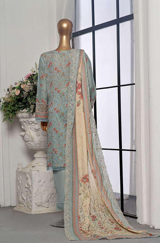 Sadabahar Print & Embroidered Cutwork Lawn Collection'24 d-06